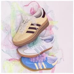 adidas リボンシューレース ピンク カラビナ付き袋入りのサムネイル
