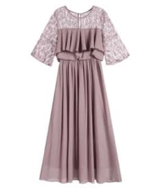 【最終値下げ】ドレスプラス DRESS+ 結婚式ワンピース ドレス マタニティのサムネイル