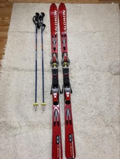 サロモン　スキー板 EQUIPE 10 180cm　美品☆ サロモン スキー板SALOMON EQUIPE 10 3V 176cm - メルカリ