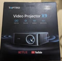 TOPTRO Video Projector X9 一回使用 - メルカリ