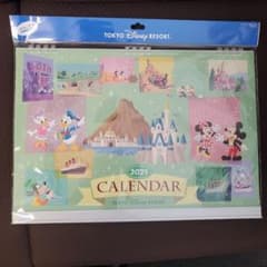 東京ディズニーリゾート限定 2025 壁掛けカレンダーのサムネイル
