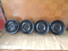 C272 14x4.5J 4穴 ホイール(ブラック) 14インチ 4本 スズキ C427 14×4.5J 4穴 ホイール(ブラック) 14インチ 4本 スズキ - メルカリ