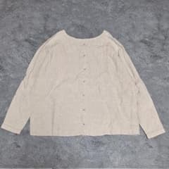 chishiro リネン100%　国産天日干しリネン　トップス