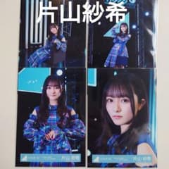 片山紗希 日向坂46 生写真 3回目のひな誕祭 リメイクモザイク 4種
