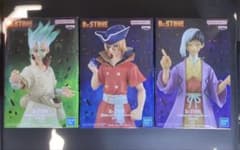 Dr.STONE フィギュア 石神千空 七海龍水 あさぎりゲン 3種セット①