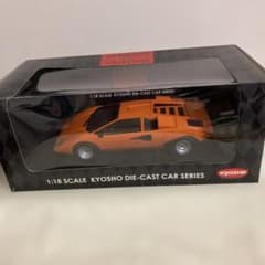 京商1/18 ランボルギーニ カウンタック LP400 オレンジ - メルカリ