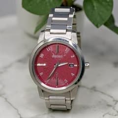 希少　SEIKO セイコー LUKIA ルキア SSQV085 ソーラー電波　赤 希少 SEIKO セイコー LUKIA ルキア SSQV085 ソーラー電波 赤 - メルカリ