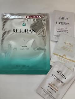 ぽ*)様 新品未開封REJURAN MASK & d'Alba トーンアップサンのサムネイル