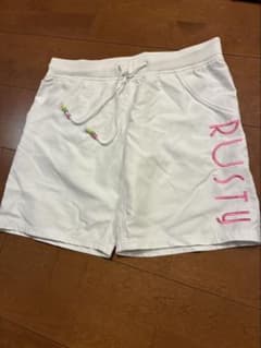 RUSTY サーフパンツ M ホワイトのサムネイル