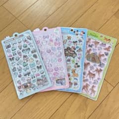 【正規品】ボンボンドロップシール プチドロップステッカー　4枚セットのサムネイル