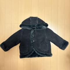 COMME CA DU MODE フェイクムートンジャケット　90センチのサムネイル