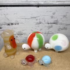 ガラス細工 5点おまとめ 難あり - メルカリ