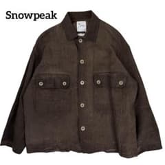 スノーピーク　peak 泥染め オーバーサイズ カバーオール ジャケット m71753570837_1.jpg?1760915437