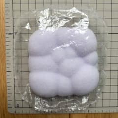 kikisquishy スクイーズ 雲型 パープル 生クリームのサムネイル