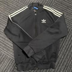 adidas ブラック ジャージのサムネイル