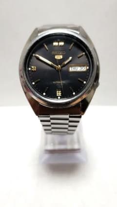 SEIKO 5 7S26-3040 自動巻 黒文字盤 純正ブレス 最終値下げ SEIKO 5 7S26-3040 自動巻 黒文字盤 純正ブレス 最終値下げ - メルカリ