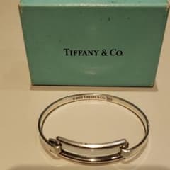 まおさん専用希少 ティファニー　TIFFANY　オープン スクエア バングルのサムネイル