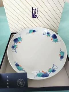 伊万里焼 色鍋島焼　魯山窯　皿 陶磁器　新品未使用のサムネイル