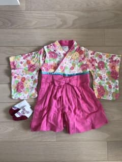 袴ロンパース 女の子のサムネイル
