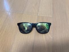 ブラックフレーム ミラーサングラス／ユニセックスのサムネイル
