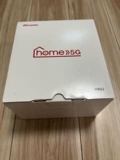 docomo home 5G HR02 未使用品のサムネイル