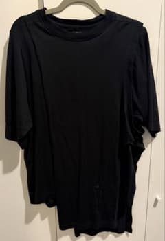 Rick Owens X Champion アシンメトリー Tシャツ Mブラック | Mercari
