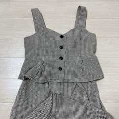 ナイスクラップ セットアップ チェック ビスチェのサムネイル