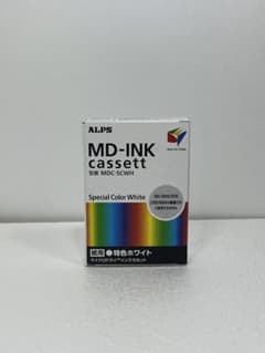 新品 未使用】ALPS MDC-SCWH インクカセット特色ホワイト - メルカリ