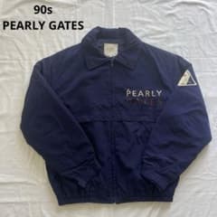 90s PEARLY GATES パーリーゲイツ　ナイロンジャケット　ゴルフ