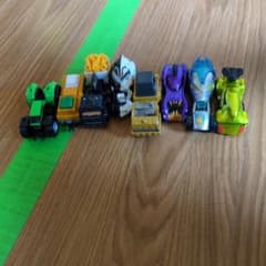 ミニカー 8台セット 特殊車両 スポーツカーのサムネイル