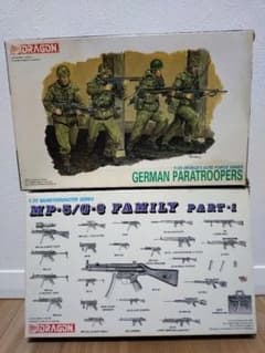 DRAGON 1/35 ドイツ連邦軍ミリタリーフィギュア＆小火器 2点セットのサムネイル