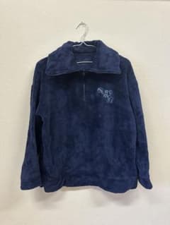 ネイビー パジャマセット ジップアップのサムネイル