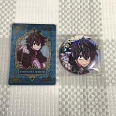 桃源暗鬼 淀川真澄 缶バッジ マズル ホログラム缶バッジ メイド 桃源暗鬼 マズル メイド ホログラム缶バッジ トレーディングカード
