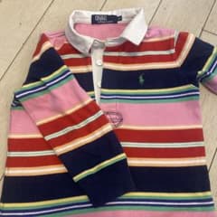 Polo by Ralph Lauren 長袖ポロシャツ 100cm ストライプのサムネイル