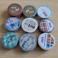 mt マスキングテープ 9個セット まとめ売りのサムネイル