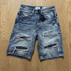 Amicci ダメージ加工 デニムショートパンツのサムネイル