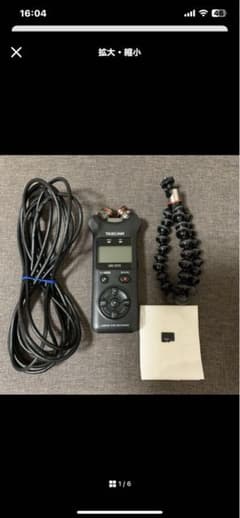 tascam dr-07x  SDカード　スタンド付きのサムネイル