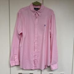 Polo Ralph Lauren ピンク長袖シャツのサムネイル