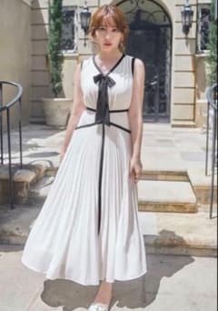 herlipto Formentera Pleated BicolorDress - メルカリ