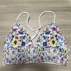 AlexiaStam 花柄 水着 ビキニ トップス Mサイズのサムネイル