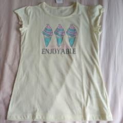 新品　ガールズTシャツ　150のサムネイル