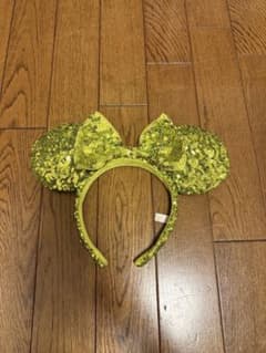 緑スパンコール ミニーカチューシャのサムネイル