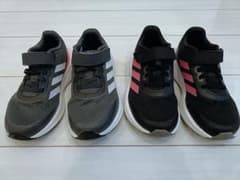 adidas Cloudfoam スニーカー 18センチ　2足セットのサムネイル