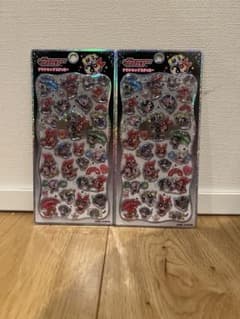 パワパフ　プチドロップステッカー　2枚セット　 正規品のサムネイル