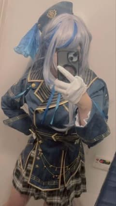 Vtuber 雨海ルカ コスプレ衣装（衣装+ウィッグ） 女性XLサイズのサムネイル