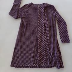 HIROKO KOSHINO 長袖チュニック 総柄 サイズ40 日本製 - メルカリ