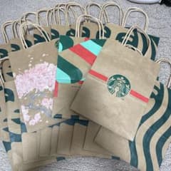 スターバックス ショップ袋 約20枚セットのサムネイル