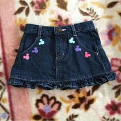 95  ディズニーミニー  デニム スカートのサムネイル