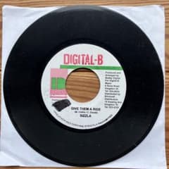SIZZLA / GIVE THEM A RIDE 7インチレコードのサムネイル