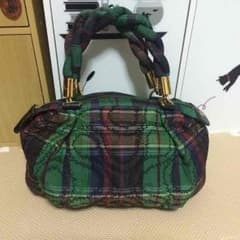 最終値下 ヴィヴィアンウエストウッド スクイグル柄刺繍ミニボストンのサムネイル